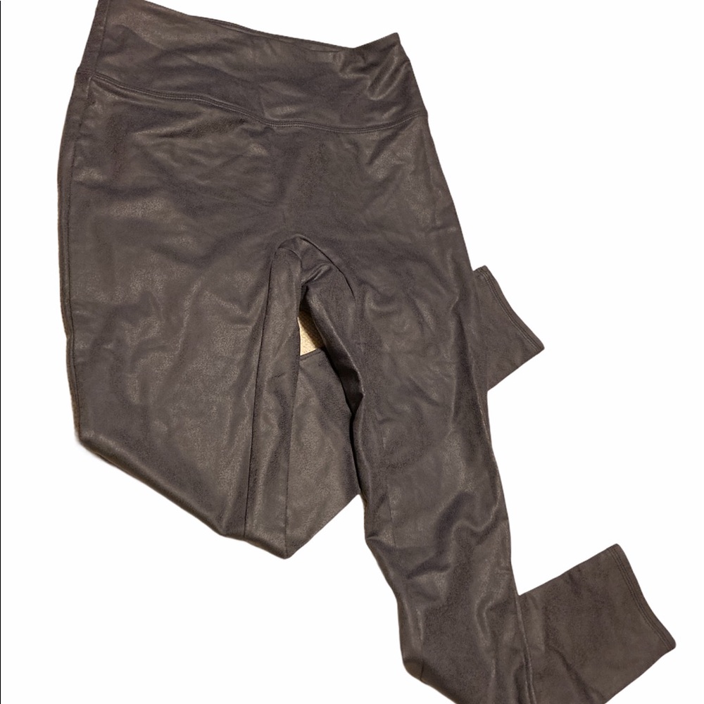 All Worthy Faux Leather Legging